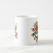 マヤの神のマグ コーヒーマグカップ (中央)