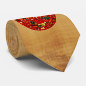 マヤの聖なる太陽のカレンダーメキシコアートネクタイ ネクタイ (ロール)