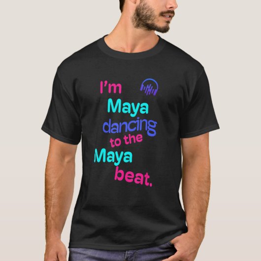 マヤの踊り Tシャツ (正面)
