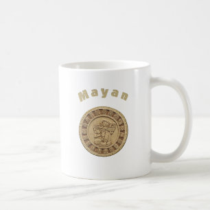 マヤの金ゴールド コーヒーマグカップ