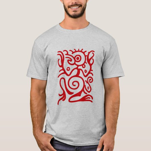 マヤのBirdmanの記号 Tシャツ (正面)