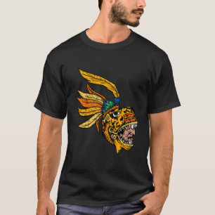 マヤアステカジャガー戦士インカ文明カルツ Tシャツ