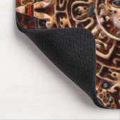 マヤアステカン聖太陽暦美術マウスパッド マウスパッド (コーナー)