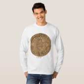 マヤカレンダーw日付新しい tシャツ (正面フル)