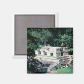 マヤファンシーン廃墟スクエア冷蔵庫 マグネット (正面/裏面)