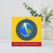 マヤンエンドオブザワールドストップウォッチパーティの招待状 招待状 (スタンド正面)