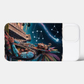 マヤンシャーマンスターガーザー | 古代カレンダー&グリフ Case-Mate iPhoneケース (裏面 (横))