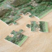 マヤンジャガーマスクテンプルランドマークラマナイベリーズ ジグソーパズル (側面)