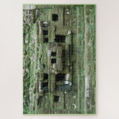 マヤンジャガーマスクテンプルランドマークラマナイベリーズ ジグソーパズル (縦)