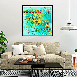 マヤンターコイズ&ゴールデンミスティスカイ ポスター