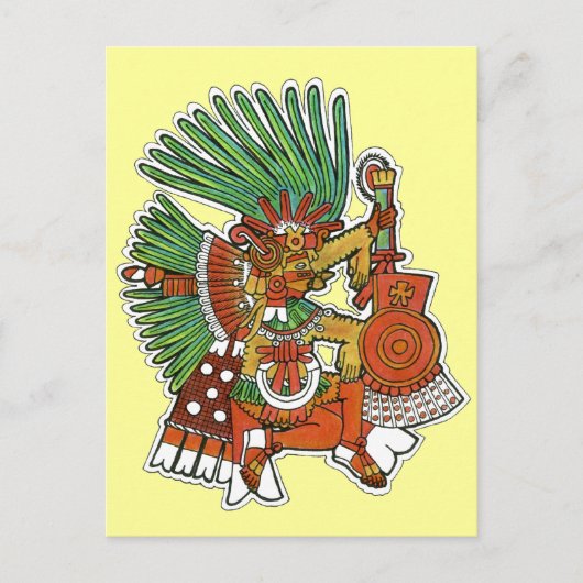 マヤンテズカリポカゴッド ポストカード (正面)