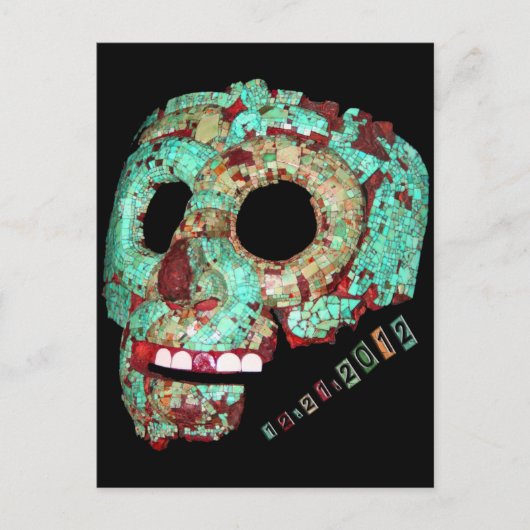 マヤンマスク–2012 ポストカード (正面)