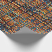 マヤンミスティークラッピング紙 ラッピングペーパー (角)