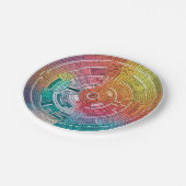 マヤンモザイクマーベル02 ペーパープレート (アングル)