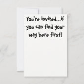 マヤン1すごい迷路！招待状 招待状 (裏面)