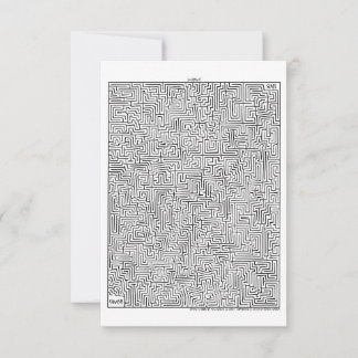 マヤン1すごい迷路!招待状 招待状