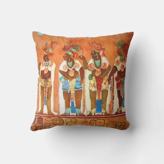 マヤ人 クッション (裏面)