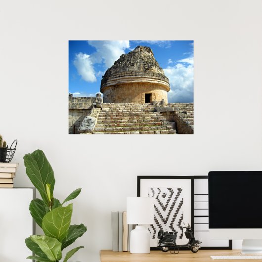 マヤ天文台 ポスター (ホームオフィス)