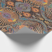 マヤ太陽の神 ラッピングペーパー (角)