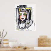 マヤ女王 ポスター (キッチン)