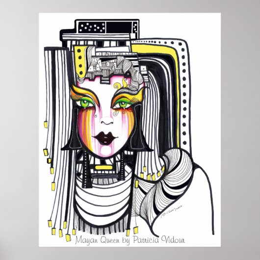 マヤ女王 ポスター (正面)