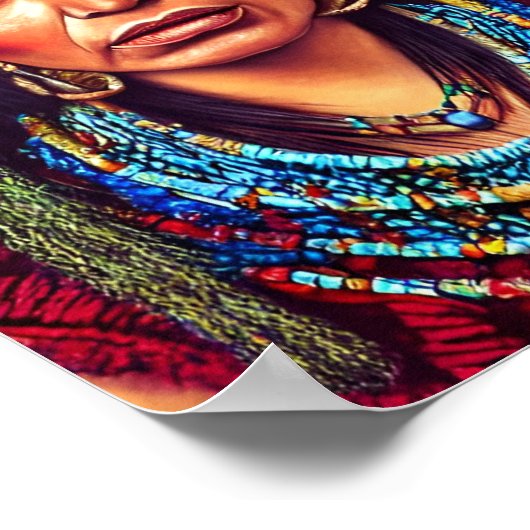 マヤ女王 ポスター (角)