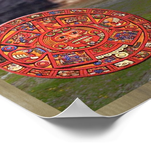 マヤ寺のポスター ポスター (角)