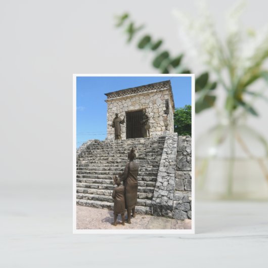 マヤ寺 ポストカード (スタンド正面)