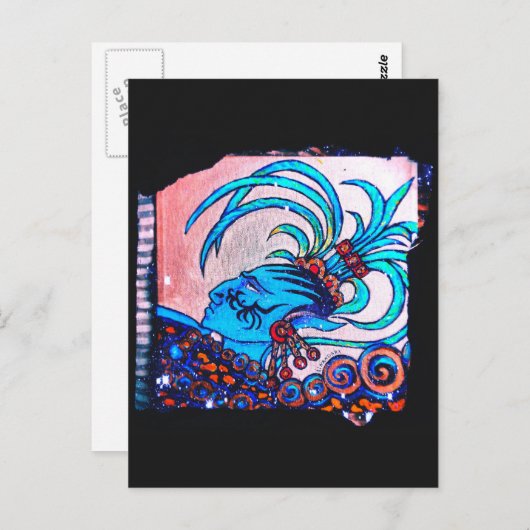 マヤ小妖精や小人:ディファイアンス ポストカード (正面/裏面)