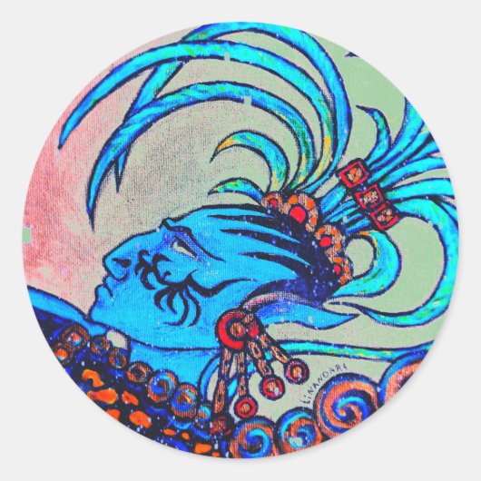 マヤ小妖精や小人:ディファイアンス ラウンドシール (正面)