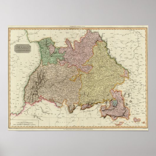 マヤ山脈の南ドイツ ポスター (正面)