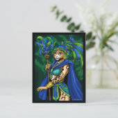 マヤ巫女はがき ポストカード (スタンド正面)