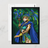 マヤ巫女はがき ポストカード (正面/裏面)