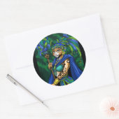 マヤ巫女シール ラウンドシール (封筒)