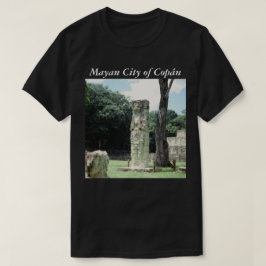マヤ市街コパンホンジュラス古代遺跡の写真 Tシャツ