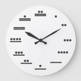 マヤ数アナログの時計 ラージ壁時計