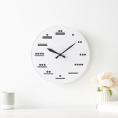 マヤ数アナログの時計 ラージ壁時計 (ホーム)