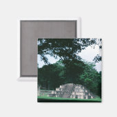 マヤ文化カラーフォトデザイン冷蔵庫 マグネット (正面/裏面)