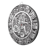 マヤ文字、メキシコ文字(Maya) ダーツボード (正面右)