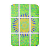 マヤ族の部族パターンのバスマット バスマット (正面縦)