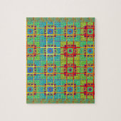 マヤ族の部族パターン.jpg ジグソーパズル (縦)