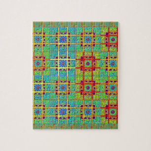 マヤ族の部族パターン.jpg ジグソーパズル