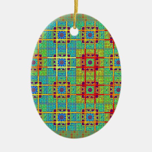 マヤ族の部族パターン.jpg セラミックオーナメント (正面)