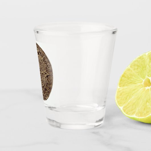 マヤ暦ショットグラス ショットグラス (右)