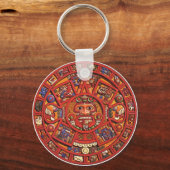 マヤ暦 キーホルダー (正面)