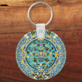 マヤ暦 キーホルダー (正面)