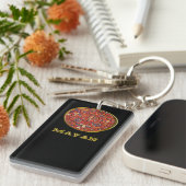 マヤ暦 キーホルダー (正面右)