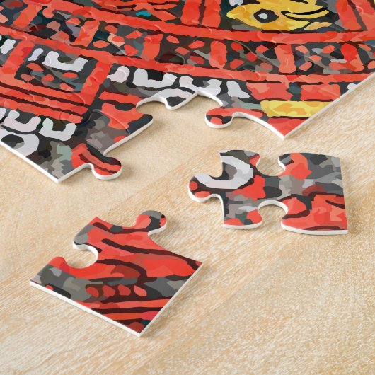 マヤ暦 ジグソーパズル (側面)