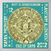 マヤ暦 ポスター (正面)