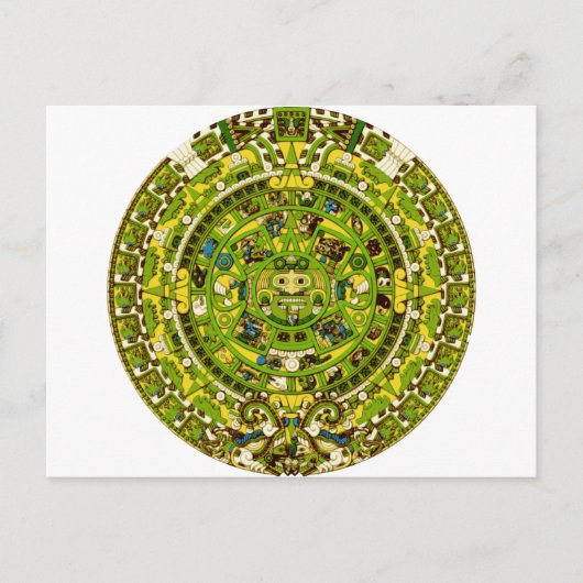 マヤ暦 ポストカード (正面)